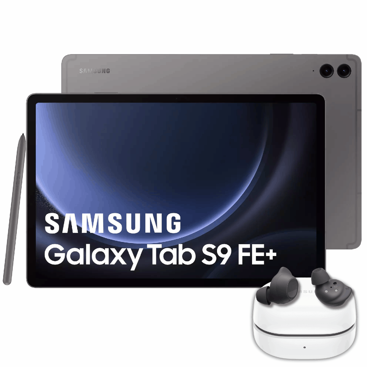 [Estudantes] Tablet Samsung Galaxy Tab S9 Fe Plus 128gb 8gb Ram Tela 12.4 + Fone Galaxy Buds Fe